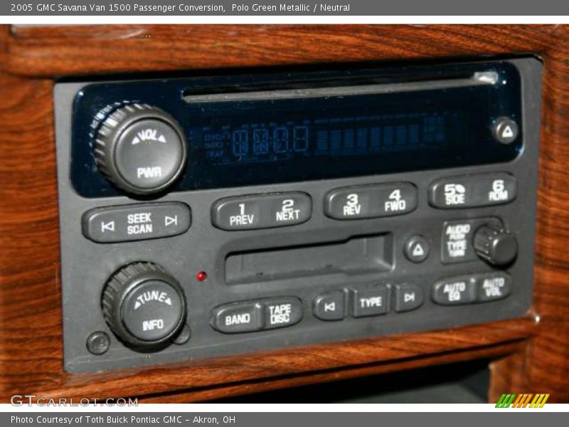 Polo Green Metallic / Neutral 2005 GMC Savana Van 1500 Passenger Conversion