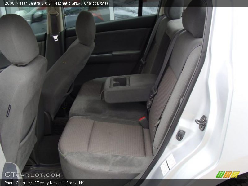 Magnetic Gray / Charcoal/Steel 2008 Nissan Sentra 2.0 S