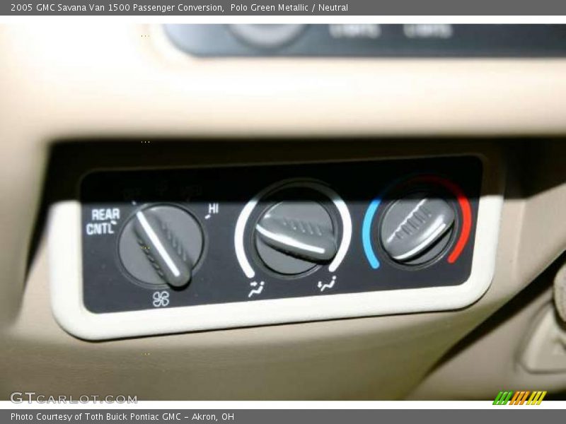 Polo Green Metallic / Neutral 2005 GMC Savana Van 1500 Passenger Conversion