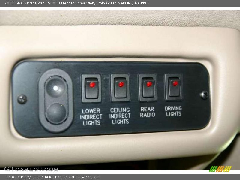 Polo Green Metallic / Neutral 2005 GMC Savana Van 1500 Passenger Conversion