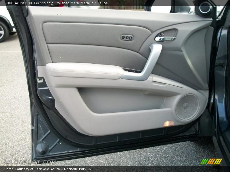 Polished Metal Metallic / Taupe 2008 Acura RDX Technology