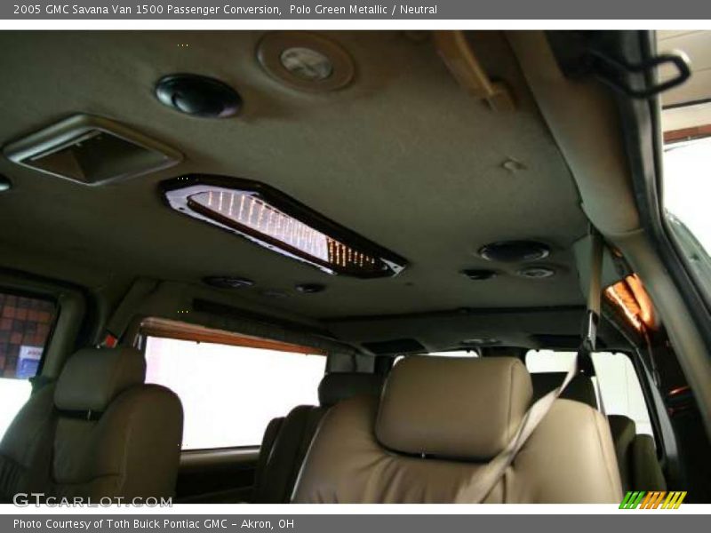 Polo Green Metallic / Neutral 2005 GMC Savana Van 1500 Passenger Conversion