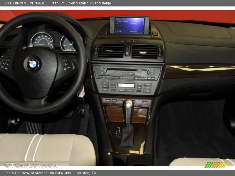 Titanium Silver Metallic / Sand Beige 2010 BMW X3 xDrive30i