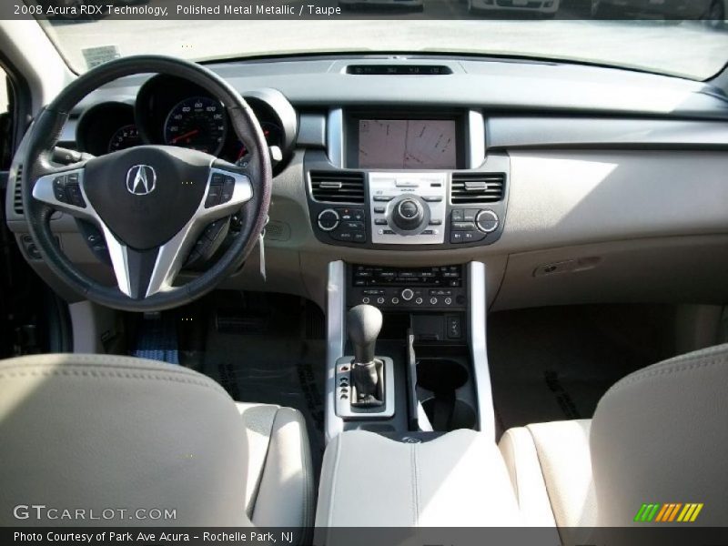 Polished Metal Metallic / Taupe 2008 Acura RDX Technology