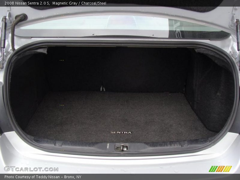 Magnetic Gray / Charcoal/Steel 2008 Nissan Sentra 2.0 S