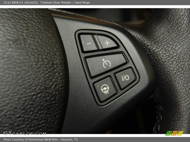 Titanium Silver Metallic / Sand Beige 2010 BMW X3 xDrive30i