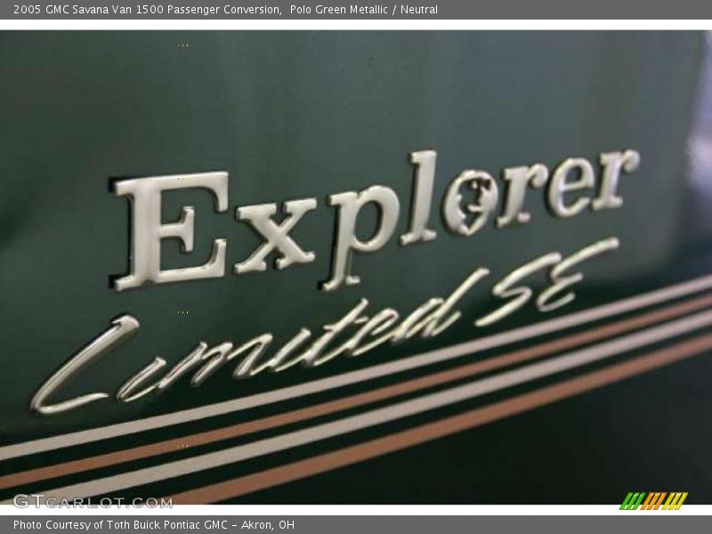 Polo Green Metallic / Neutral 2005 GMC Savana Van 1500 Passenger Conversion