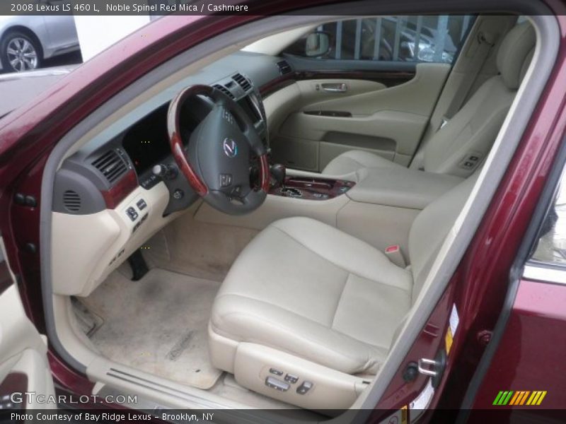 Noble Spinel Red Mica / Cashmere 2008 Lexus LS 460 L