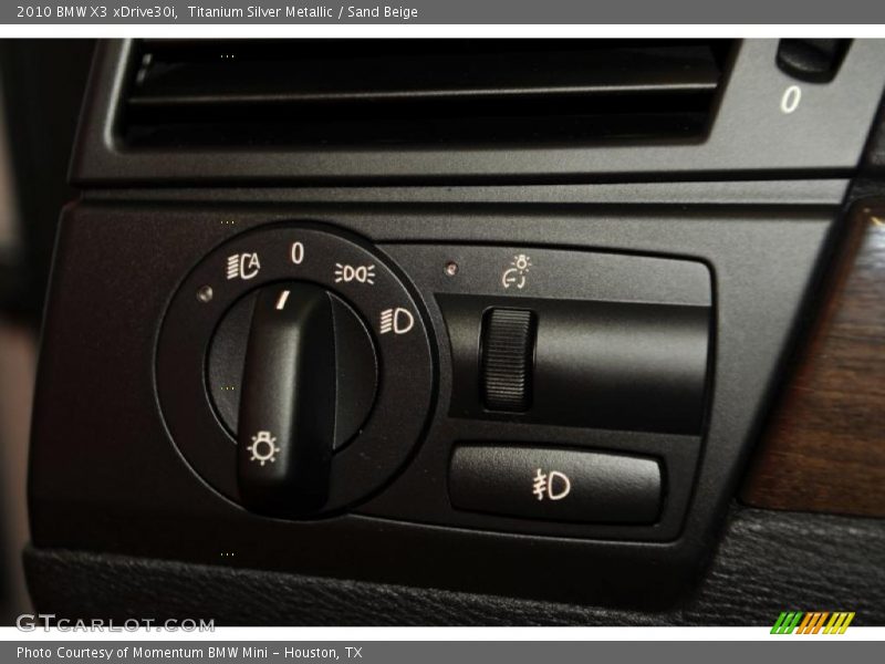 Titanium Silver Metallic / Sand Beige 2010 BMW X3 xDrive30i