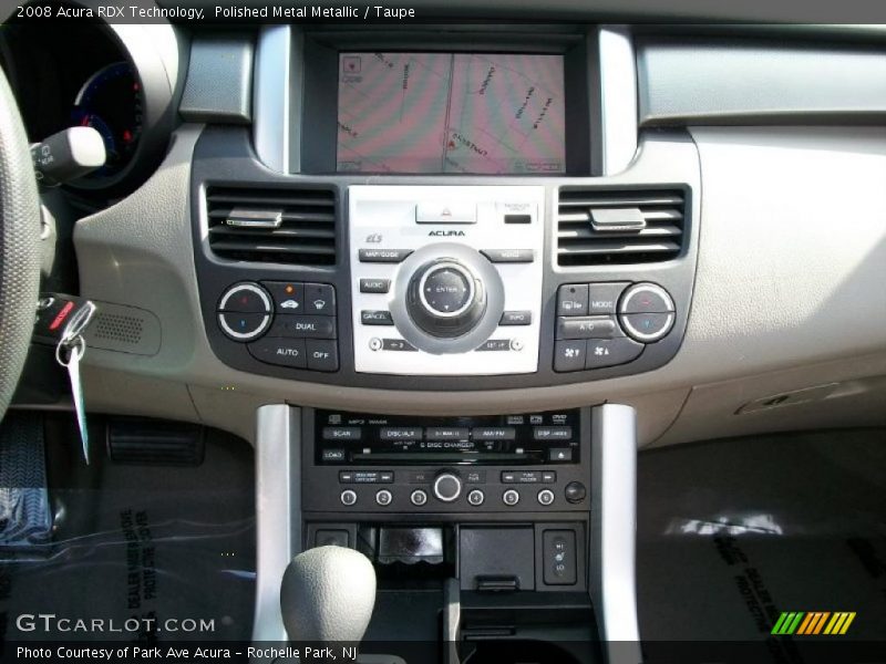 Polished Metal Metallic / Taupe 2008 Acura RDX Technology