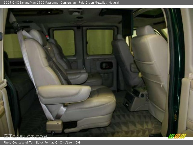 Polo Green Metallic / Neutral 2005 GMC Savana Van 1500 Passenger Conversion