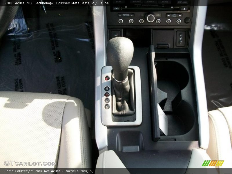 Polished Metal Metallic / Taupe 2008 Acura RDX Technology