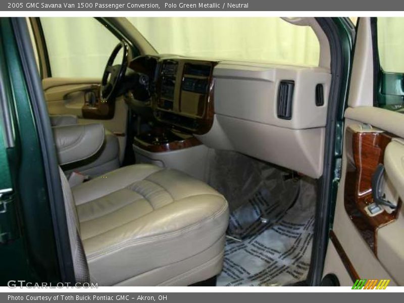 Polo Green Metallic / Neutral 2005 GMC Savana Van 1500 Passenger Conversion