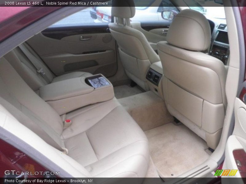 Noble Spinel Red Mica / Cashmere 2008 Lexus LS 460 L