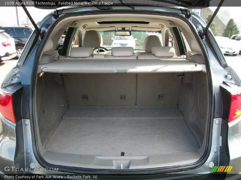 Polished Metal Metallic / Taupe 2008 Acura RDX Technology