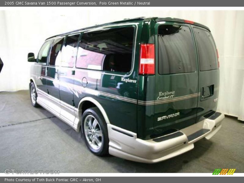 Polo Green Metallic / Neutral 2005 GMC Savana Van 1500 Passenger Conversion