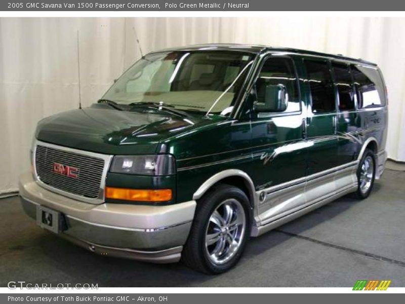 Polo Green Metallic / Neutral 2005 GMC Savana Van 1500 Passenger Conversion