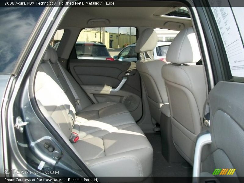 Polished Metal Metallic / Taupe 2008 Acura RDX Technology