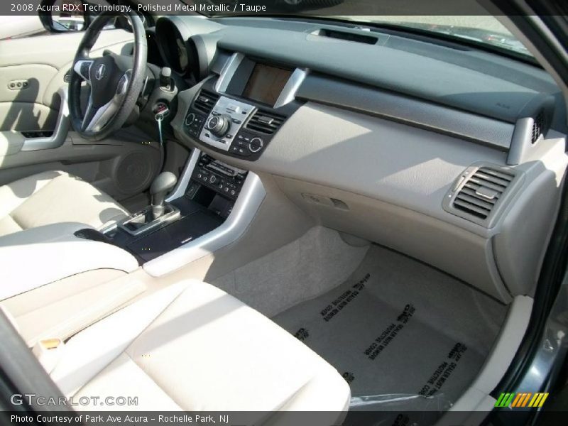 Polished Metal Metallic / Taupe 2008 Acura RDX Technology