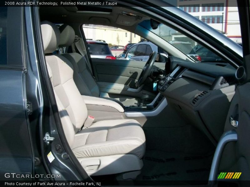 Polished Metal Metallic / Taupe 2008 Acura RDX Technology