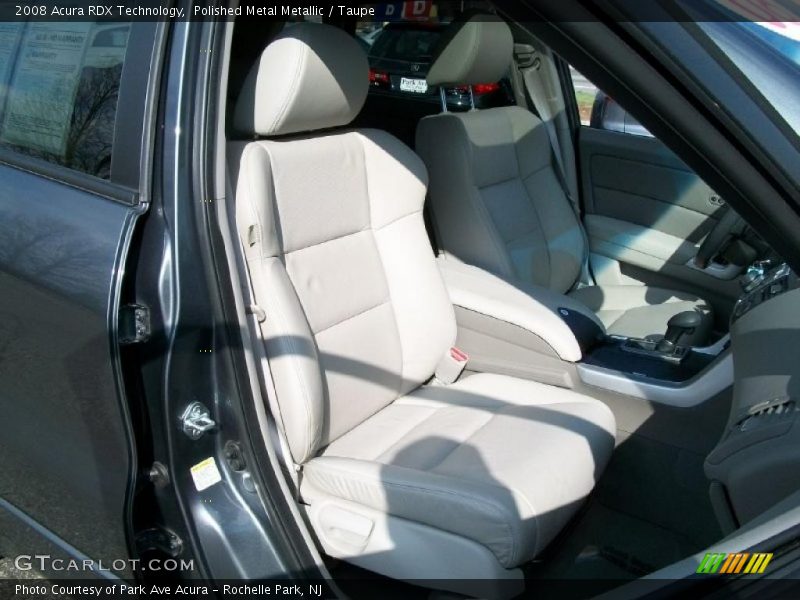 Polished Metal Metallic / Taupe 2008 Acura RDX Technology