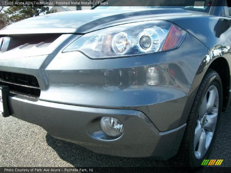 Polished Metal Metallic / Taupe 2008 Acura RDX Technology