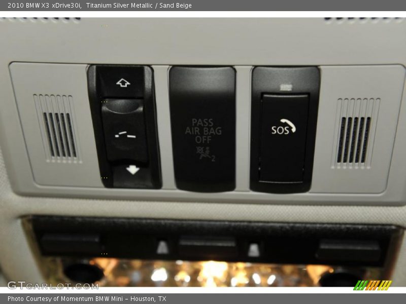 Titanium Silver Metallic / Sand Beige 2010 BMW X3 xDrive30i
