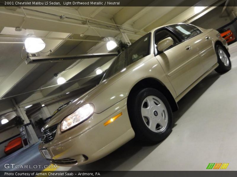 Light Driftwood Metallic / Neutral 2001 Chevrolet Malibu LS Sedan