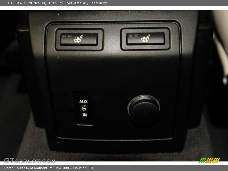 Titanium Silver Metallic / Sand Beige 2010 BMW X3 xDrive30i