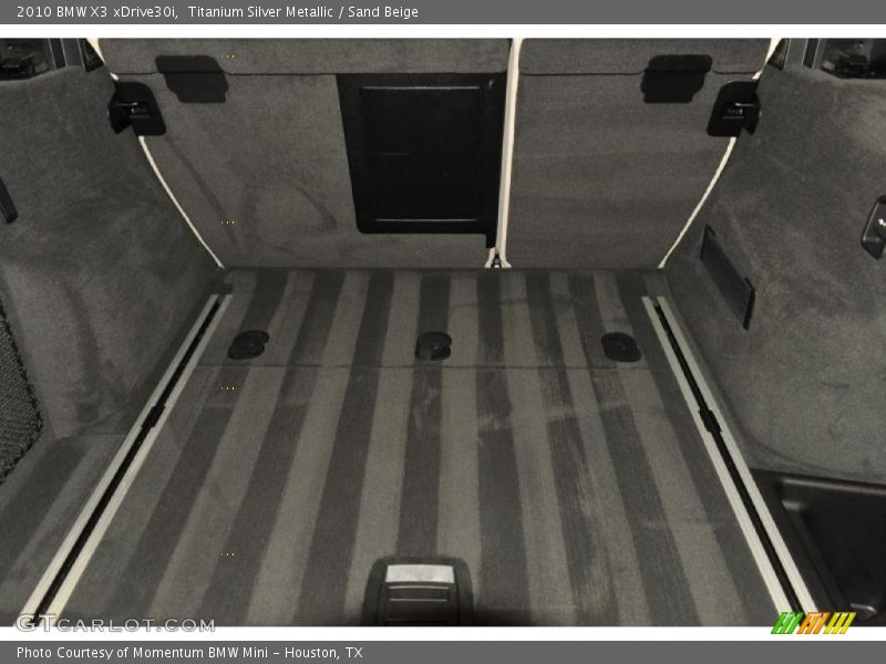 Titanium Silver Metallic / Sand Beige 2010 BMW X3 xDrive30i