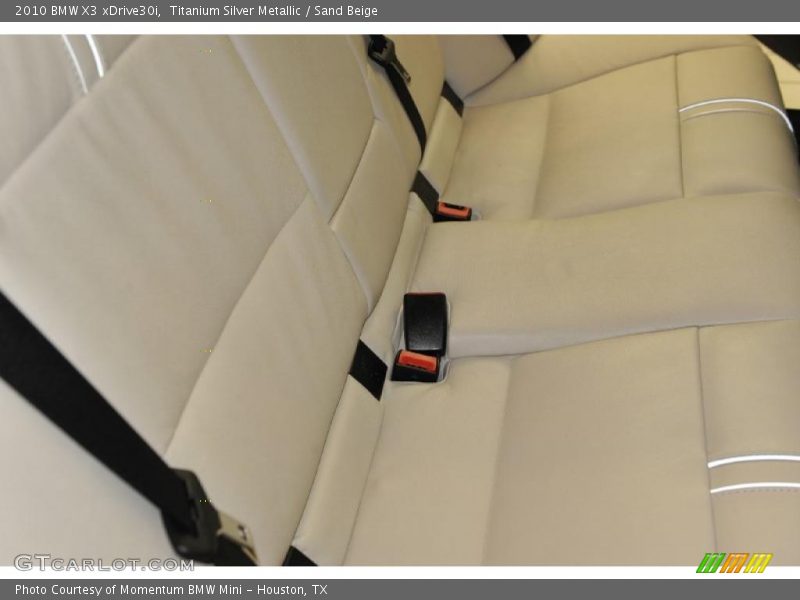 Titanium Silver Metallic / Sand Beige 2010 BMW X3 xDrive30i