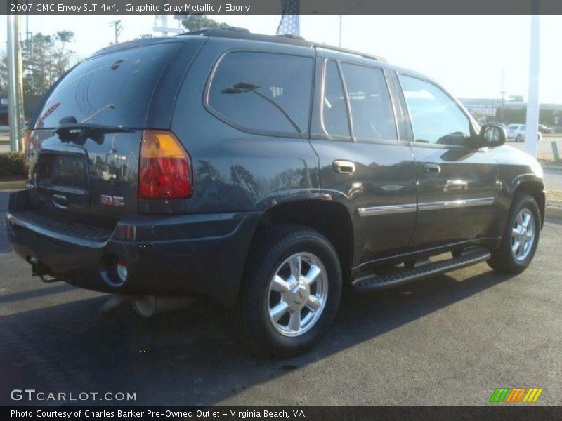Graphite Gray Metallic / Ebony 2007 GMC Envoy SLT 4x4