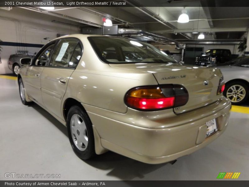 Light Driftwood Metallic / Neutral 2001 Chevrolet Malibu LS Sedan