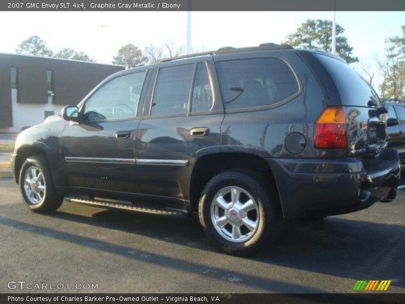 Graphite Gray Metallic / Ebony 2007 GMC Envoy SLT 4x4