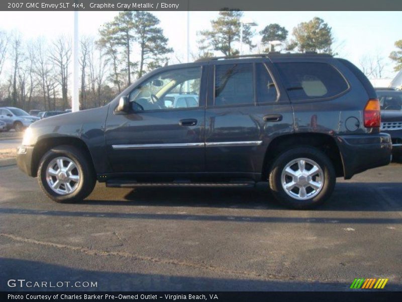 Graphite Gray Metallic / Ebony 2007 GMC Envoy SLT 4x4