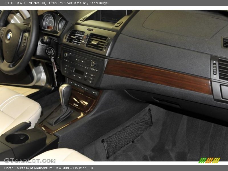 Titanium Silver Metallic / Sand Beige 2010 BMW X3 xDrive30i
