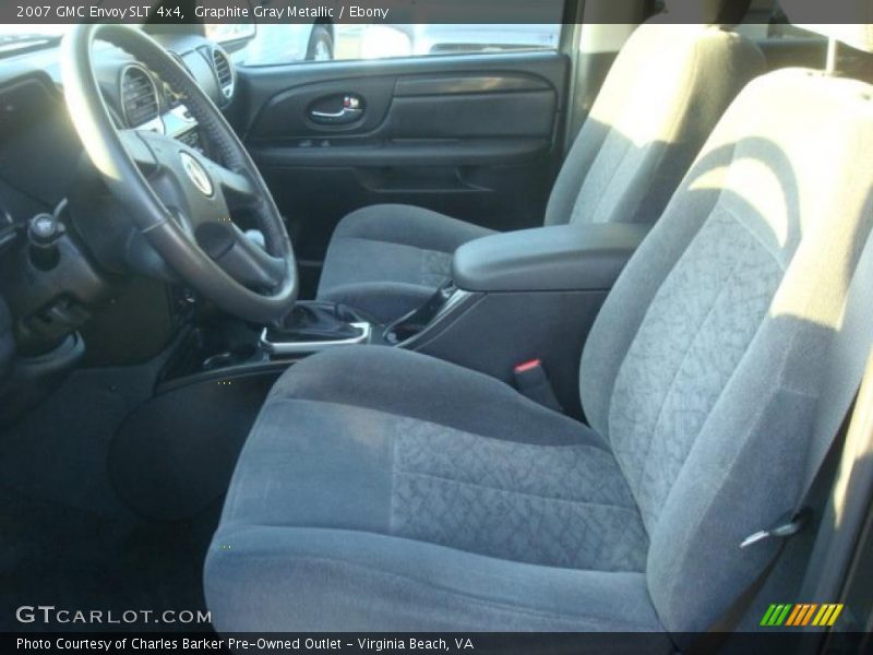 Graphite Gray Metallic / Ebony 2007 GMC Envoy SLT 4x4