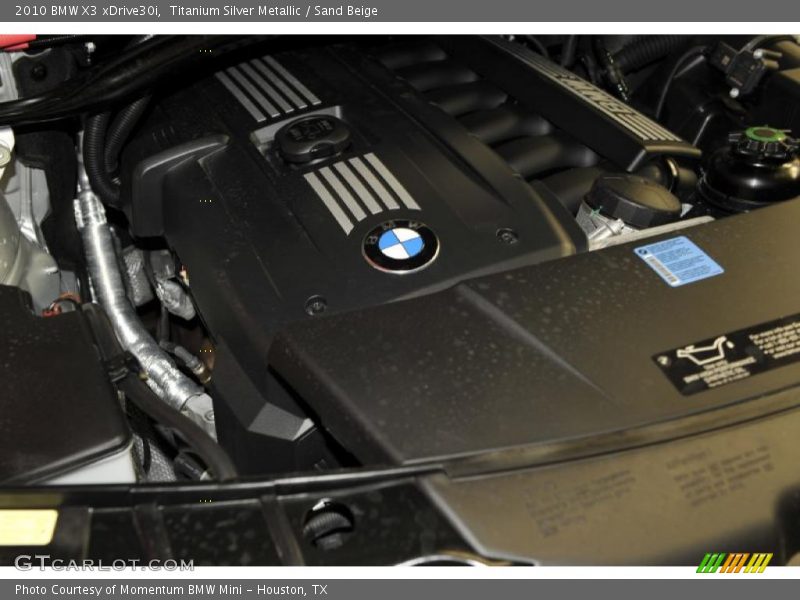 Titanium Silver Metallic / Sand Beige 2010 BMW X3 xDrive30i
