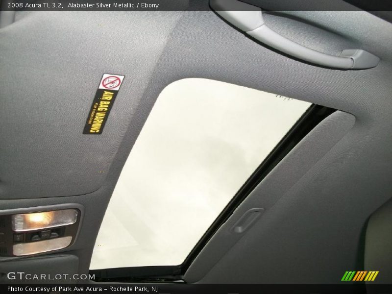 Alabaster Silver Metallic / Ebony 2008 Acura TL 3.2