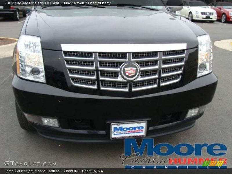 Black Raven / Ebony/Ebony 2007 Cadillac Escalade EXT AWD
