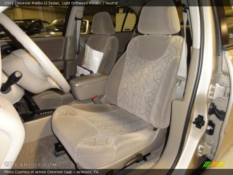 Light Driftwood Metallic / Neutral 2001 Chevrolet Malibu LS Sedan