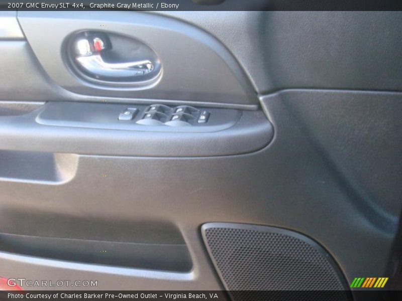 Graphite Gray Metallic / Ebony 2007 GMC Envoy SLT 4x4