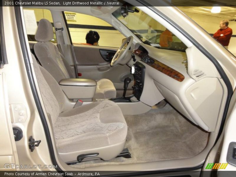 Light Driftwood Metallic / Neutral 2001 Chevrolet Malibu LS Sedan