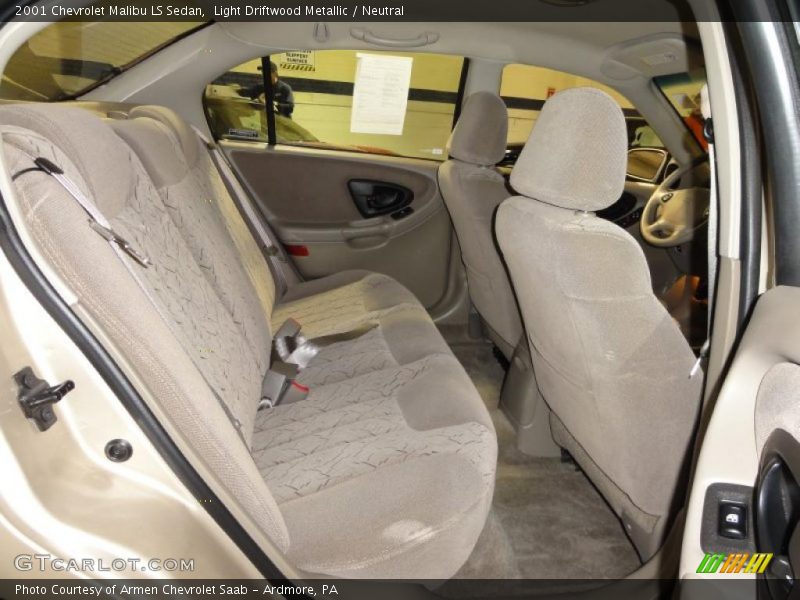 Light Driftwood Metallic / Neutral 2001 Chevrolet Malibu LS Sedan