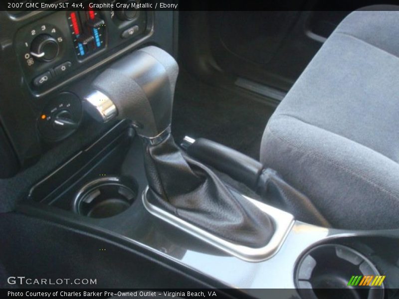 Graphite Gray Metallic / Ebony 2007 GMC Envoy SLT 4x4