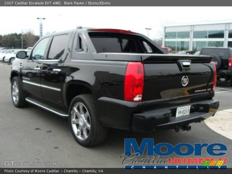 Black Raven / Ebony/Ebony 2007 Cadillac Escalade EXT AWD