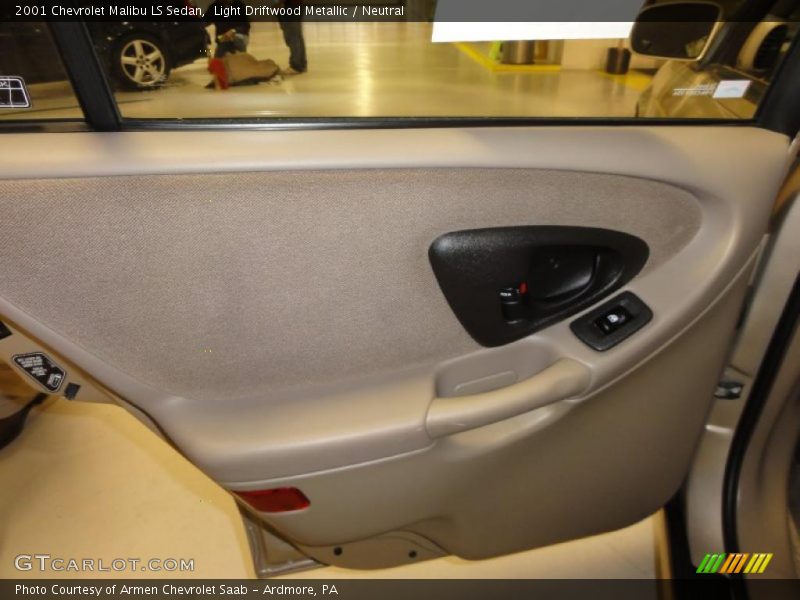 Light Driftwood Metallic / Neutral 2001 Chevrolet Malibu LS Sedan