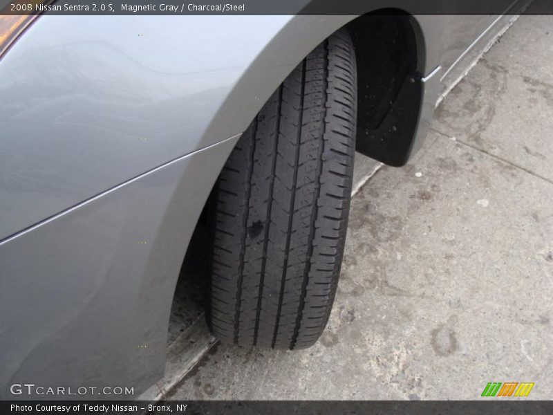 Magnetic Gray / Charcoal/Steel 2008 Nissan Sentra 2.0 S