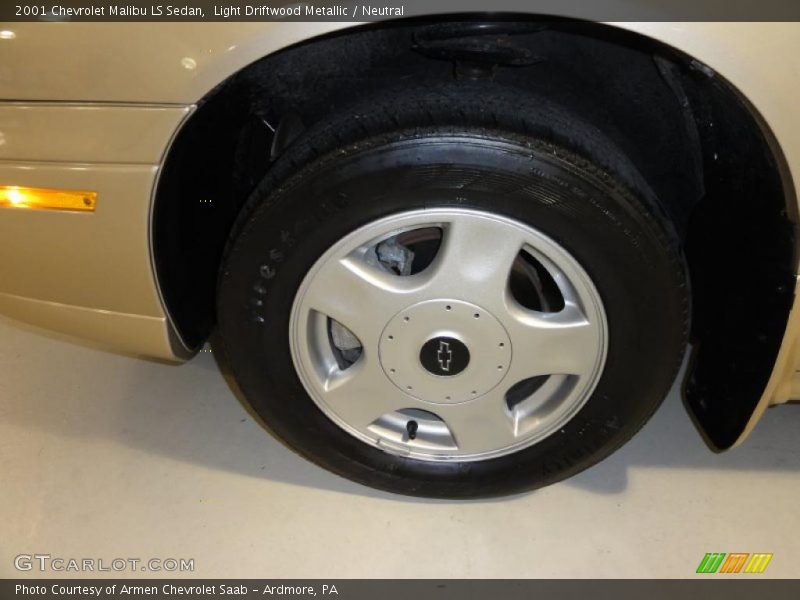 Light Driftwood Metallic / Neutral 2001 Chevrolet Malibu LS Sedan