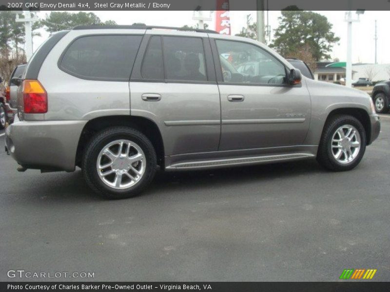 Steel Gray Metallic / Ebony 2007 GMC Envoy Denali 4x4